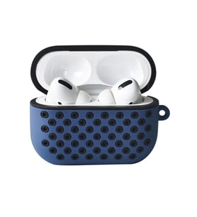 Pilelistore   Airpods Pro 2 (2.nesil) Spor Delikli Kılıf - Lacivert-Siyah