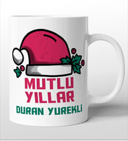 Yılbaşına Özel Süblimasyon Baskılı Kupa