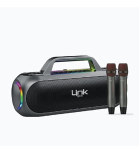 M420 Premium İki Kablosuz Mikrofonlu Ekstra Bas Bluetooth Hoparlör