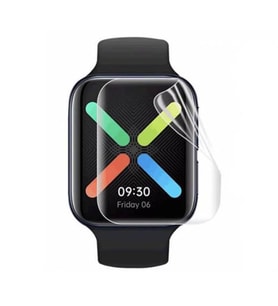 Oppo Watch 2 42mm Ön Darbe Emici Ekran Koruyucu Nano Cam (4 Adet)