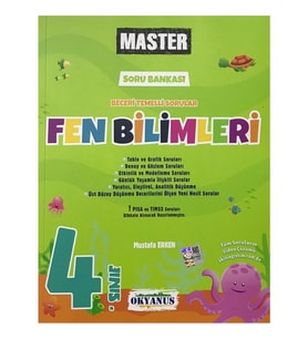 Okyanus Yayınları 4. Sınıf Fen Bilimleri Master Soru Bankası 