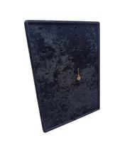 Dikine Süet Kumaş Siyah 34-24 Cm Ayaklı 20 Pedli Kolye Tabla Stand