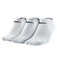 Nike Performance Lightweight No Show 3'lü Pamuklu Soket Çorap Beyaz
