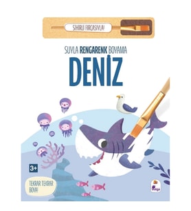 Suyla Rengarenk Boyama – Deniz (Sihirli Fırçasıyla)