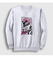 Presmono Unisex Beyaz Jotaro Kujo Anime Jojo Sweatshirt 321881tt