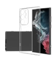 Samsung Galaxy S23 Ultra Uyumlu Kılıf Zore Süper Silikon Kapak (Renksiz)