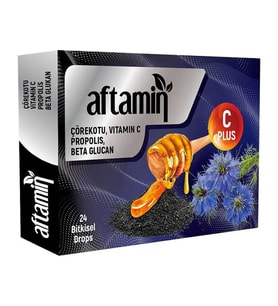 Aftamin Çörekotu Pastil - 24 Adet