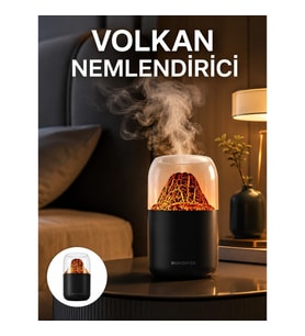 Mey İthalat® Alev Efektli Ultrasonik Difüzör Yeni Nesil