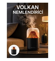 Mey İthalat® Alev Efektli Ultrasonik Difüzör Yeni Nesil