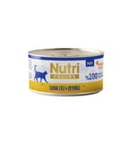 Nutri Feline New Tavuk Eti ve Peynirli Tahılsız Kedi Konservesi 70 Gr