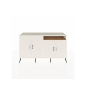 Kronos Konsol 6 Raflı 4 Kapaklı 176x59x99 Aytaşı-Aytaşı/Çam