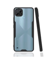 Realme C21 Kılıf Platin Silikon - Siyah