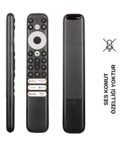 (SES KOMUTSUZ) TCL RC902V RMR1 -21BN NETFLIX-PRIME VIDEO-GUARD-MEDIA-YOUTUBE TUŞLU LCD LED TV KUMANDASI