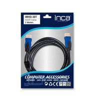 INCA IMHD-30T 3MT HDMI KABLO  (Çok Renkli)