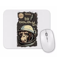 Macaco Astronauta Mouse Pad