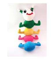 JoyToyTr Peluş Tırtıl Oyuncak 60 cm Tatlı Oyun Arkadaşı İle Sayıları Öğreniyorum Yerli Üretim