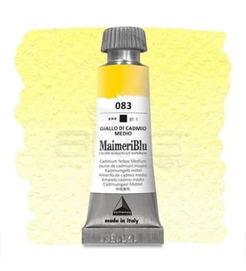 Maimeri Blu Tüp Sulu Boya 12 ml S3 No:083 Cadmium Yellow Medium