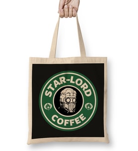 Guardians Of The Galaxy Star Lord Coffee Bez Çanta Uzun Saplı