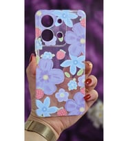 Vivo Y36 Uyumlu Baskılı Şeffaf Telefon Kılıfı