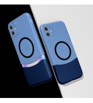 Apple iPhone 11 Kılıf M-Safe Şarj Özellikli Mıknatıslı Zore Duble Kapak