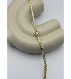 Xuping Gold Kalpli Su Yolu Bileklik - 25-xpb93