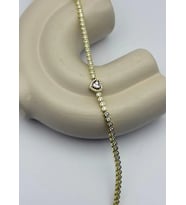 Xuping Gold Kalpli Su Yolu Bileklik - 25-xpb93