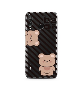 Huawei P30 Lite Uyumlu Baskılı Yumuşak Silikon Şeffaf Telefon Kılıfı