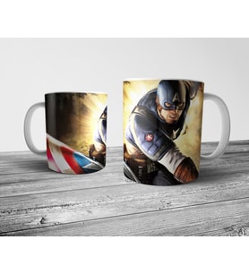 Pixxa Captain America Kaptan Amerika Kupa Bardak Model 2