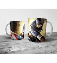 Pixxa Captain America Kaptan Amerika Kupa Bardak Model 2