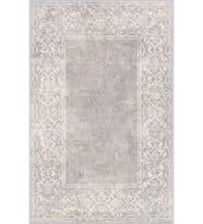 Eliana Home Baskılı, Yıkanabilir Kaymaz Taban Salon Halısı LNA1384-HT372 100x150 cm (Bej)