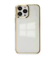 Apple İphone 14 Pro Kılıf Element Silikon - Gold