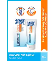 Bepanthol Tattoo Dövme Bakım Kremi 50 gr Unisex Provitamin B5 Yoğun Nemlendirme ve Onarım