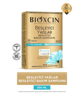 Bioxcin Besleyici Yağlar Kuru Ve Yıpranmış Saçlar Için Şampuan 300 Ml-