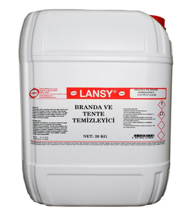 LANSY BRANDA TENTE VE ÇADIR TEMİZLEYİCİ 20 KG 1/50 KONSANTRE