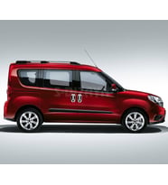 Fiat Doblo Krom Kapı Kolu 4 Kapı 8 Prç 2010-2022 (Set)