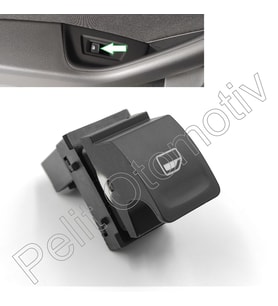 POLO SAĞ ÖN ARKA TEKLİ CAM DÜĞMESİ (2015-2018) 6C0959855