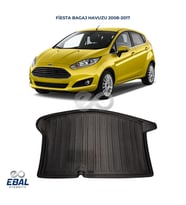 Ford Fiesta HB Bagaj Havuzu 2008 - 2017 Arası Siyah