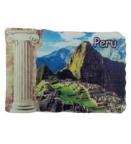 Peru Temalı Sütun Magnet (Karışık)