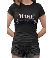 Magic Today Siyah Kadın Tshirt