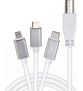ZR362 Ads 501 Type-C 3 İn 1 Yazıcı Kablosu