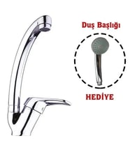 Mix Kuğu Mutfak Evye Batarya + Duş Başlığı Hediyeli