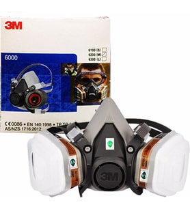 A+ 3M 6200 Gaz - Buhar - Boya Maskesi Takım - Orta Boy - Medium