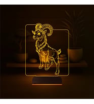 Luvivia Koç Burcu 3D Lamba - Masa Gece Lambası