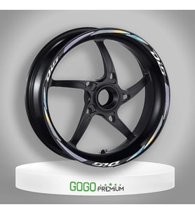 HOLOGRAMLI HONDA DİO UYUMLU 1 SET JANT ŞERİDİ
