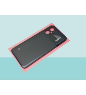 Xiaomi Redmi NOTE 11E Uyumlu FULL KASA Arka Kapak Batarya Kapağı - SİYAH