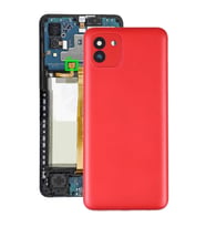 Samsung Galaxy A03 Arka Pil Batarya Kapağı SM-A035F (Kırmızı)