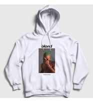 Presmono Unisex Beyaz Blond Müzik Frank Ocean Kapüşonlu Sweatshirt 507141tt