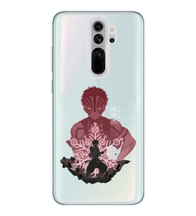 Xiaomi Redmi Note 8 PRO Uyumlu Demon Slayer Tasarımlı Şeffaf Telefon Kılıfı