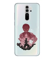 Xiaomi Redmi Note 8 PRO Uyumlu Demon Slayer Tasarımlı Şeffaf Telefon Kılıfı