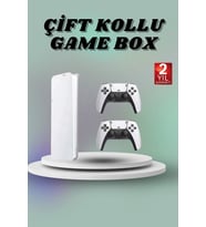 Game Box 3D Çift Oyun Kollu 4K Hd Ekran 20000'Den Fazla Oyun Seçeneği 2.4G Kablosuz